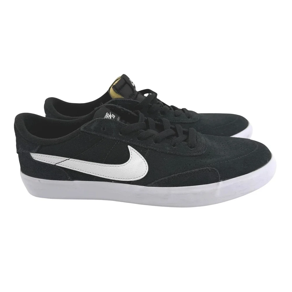 Nike SB Heritage Vulc Black‎ White Suede Skate Shoes CD5010-003 Mens 9 Sneakers